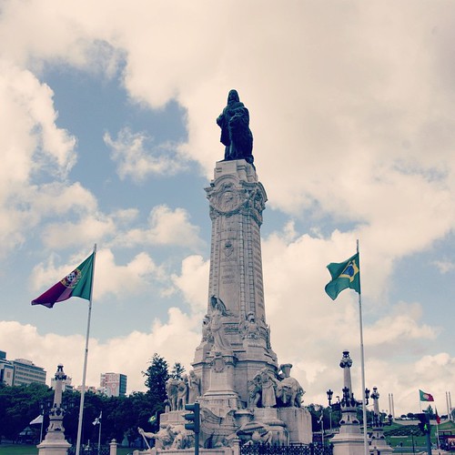       ... 2012     #Travel #Lisbon #Lisboa #Portugal #2012 #Square #Monument #Statue #Flag ©  Jude Lee