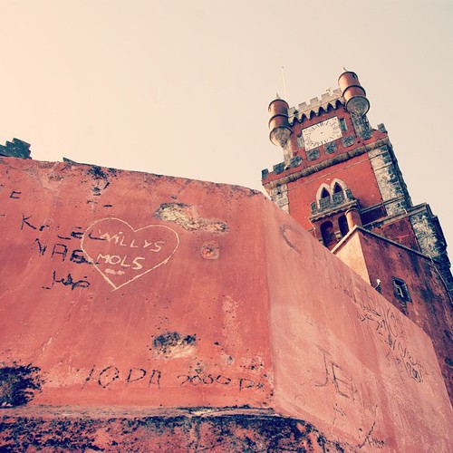       ... 2012     #Travel #Sintra #Portugal #2012 #Pena #Castle #Old #Wall #Scribble #Tower ©  Jude Lee
