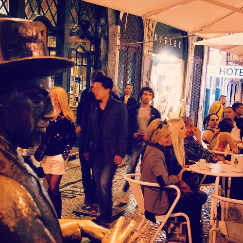       ... 2012     #Travel #Lisbon #Lisboa #Portugal #2012 #Night #Life #Street #Cafe #Peoples ©  Jude Lee