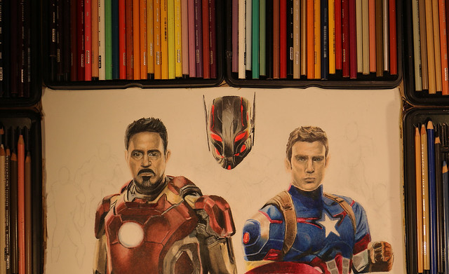 Drawing the Avengers - Age of Ultron - Kitslam