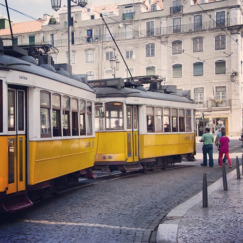       ... 2012     #Travel #Lisbon #Lisboa #Portugal #2012 #Memories #Square #Plaza #Tram #Peoples ©  Jude Lee
