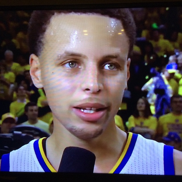 Warriors Take Game 1 STEPHEN CURRY Interview