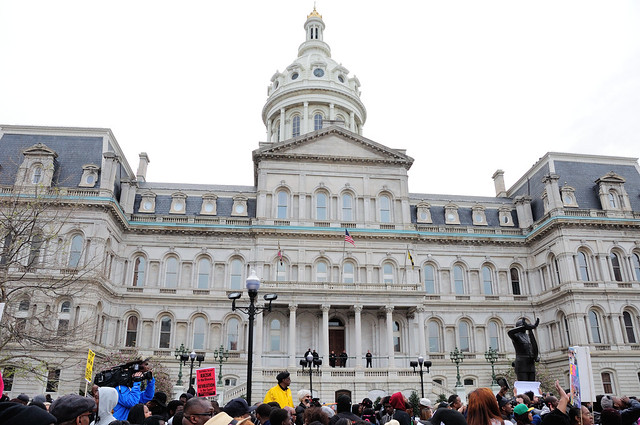 Justice for Freddie Gray: Baltimore Rallies for Justice in the Death of Freddie Gray, Baltimore, Maryland, Saturday, April 25, 2015.