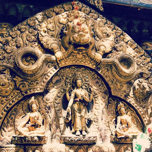   2009   ...    #Travel #Memories #2009 #Kathmandu #Nepal #Buddhist #Shrine #Sculpture #PrayForNepal ©  Jude Lee