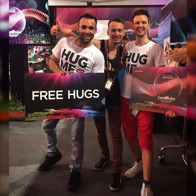 This is time for hugs / Время для обниманий! #EUROVISION 2015