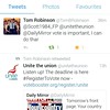 Many Thanks @TomBRobinson For The Last Day To Register To Vote Online,Etc, Is Today :)  Thanks For The Reply & RTing The @UniteTheUnion & @DailyMirror Posts :)  #RegisterToVote #UkElections #UkElection #Uk #Elections #Vote #WarwickRowers #NakedRowers #Sp