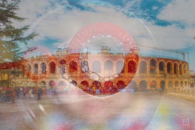 The Arena Piazza Bra Verona Italy