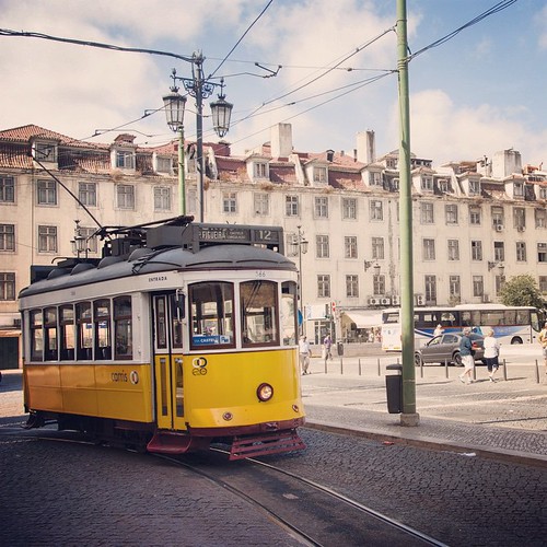       ... 2012     #Travel #Lisbon #Lisboa #Portugal #2012 #Memories #Square #Plaza #Tram ©  Jude Lee