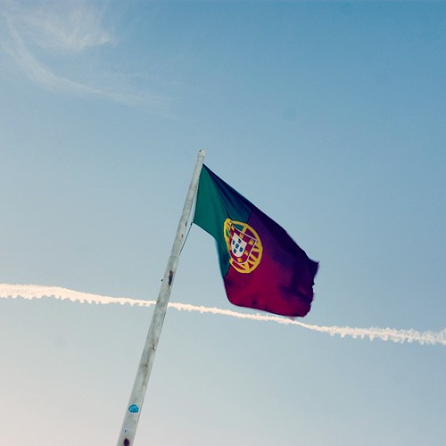       ... 2012     #Travel #Lisbon #Lisboa #Portugal #2012 #Memories #Flag #Sky #Cloud ©  Jude Lee