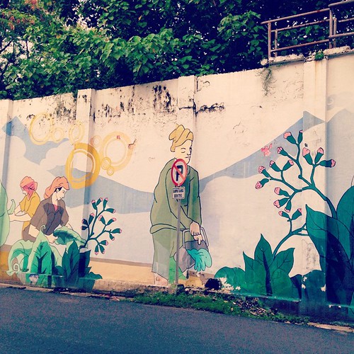    #Travel #Surabaya #Indonesia #Street #Wall #Paintings ©  Jude Lee