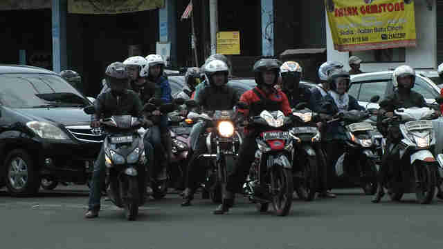 Disiplin lalu lintas di Bogor