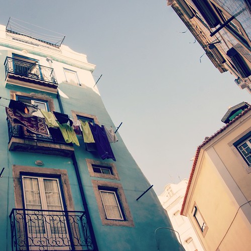       ... 2012     #Travel #Lisbon #Lisboa #Portugal #2012 #Memories #Back #Street #Town #House #Laundry #Ordinary ©  Jude Lee