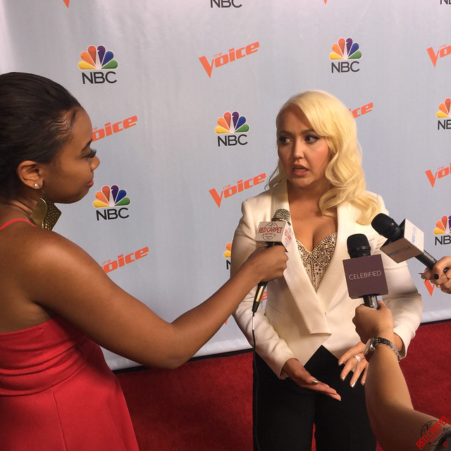 Meghan Linsey at The Voice Season 8 Finale Red Carpet #TheVoice - IMG_0598