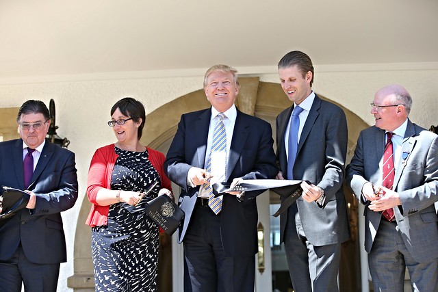 Donald Trump opens new Trump Turnberry Clubhouse