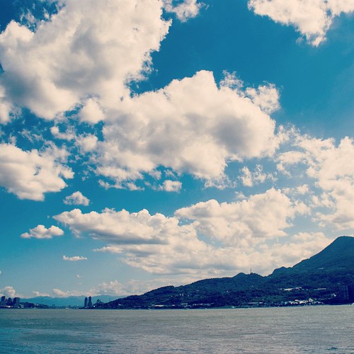     ... 2010      #Travel #Tamsui # #Taiwan #2010 #Memories #River #Sea #Sky #Clouds ©  Jude Lee