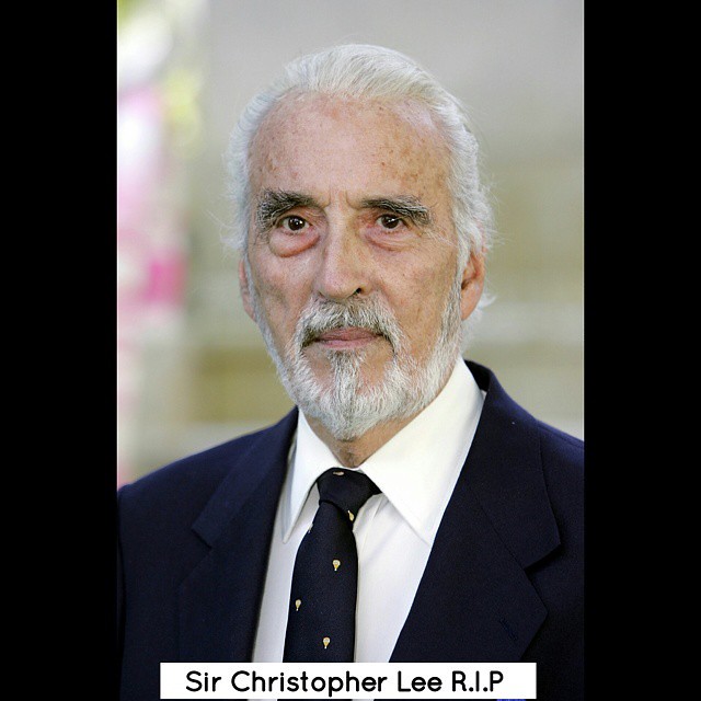 Things you may not know about sir Christopher Lee.. ⬛ Lee was a major Tolkien fan, reading The Hobbit & the Lord of the Rings trilogy once a year for the majority of his life. He was the only member of the movie cast to have met Tolki