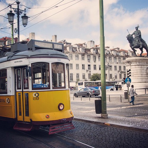       ... 2012     #Travel #Lisbon #Lisboa #Portugal #2012 #Memories #Square #Plaza #Tram #Monument #Statue ©  Jude Lee