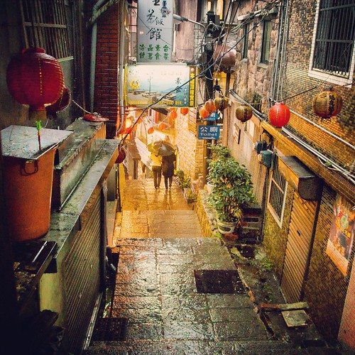     ... 2010      A City of Sadness #Travel #Jiufen # # #Taiwan #2010 #Memories #Old #Rainy #Street ©  Jude Lee