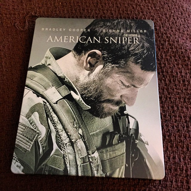 American Sniper Target Exclusive Blu-Ray Steelbook.
