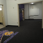 Opening connecting Volleyball and Women's Basketball locker rooms