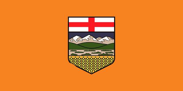 Alberta flag after NDP victory :)