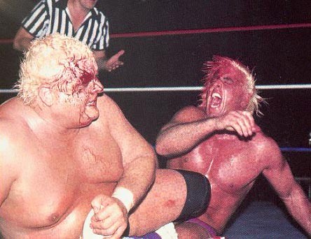 RIP DUSTY RHODES, The American Dream, I remember my uncle Pepe taking us to see him vs Ric Flair in the mid 80s. Pro wrestling remembers legend DUSTY RHODES http://fw.to/W7iwLjf