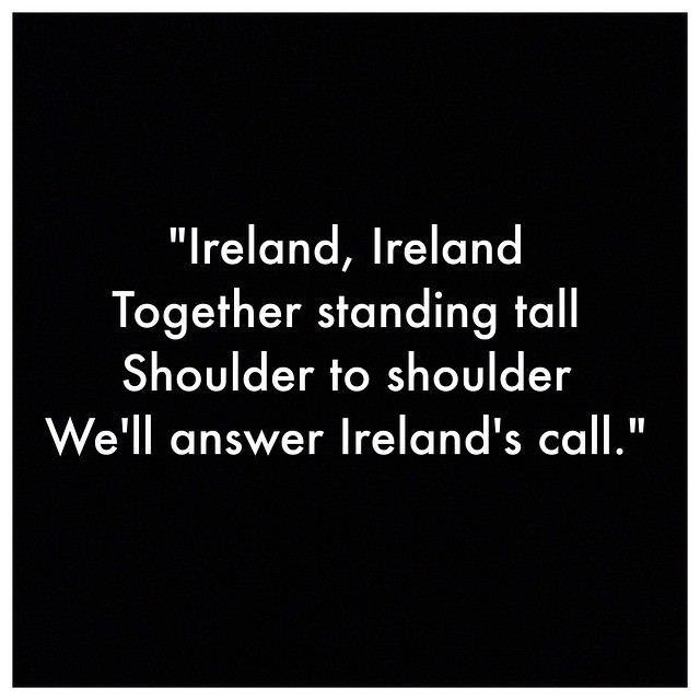 Unforgettable day for Ireland.