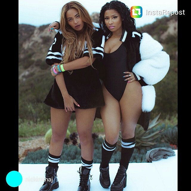 @nickiminaj and @beyonce... You know whatsap!..2QUEEN SLAYING    The videl was dropped few minutes ago exclusively on #TIDALforALL   #FeelingMySelf #FeelingMyselfonTIDAL #Queen #nickiminaj #Beyonce #SounditNews #TIDAL #TIDALXJAYZ #TIDALXBEYONCE #TIDA