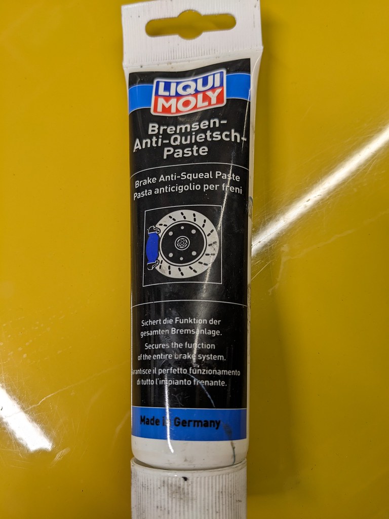 A tube of paste