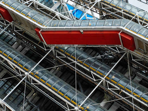 Structure, Centre Pompidou à Paris
