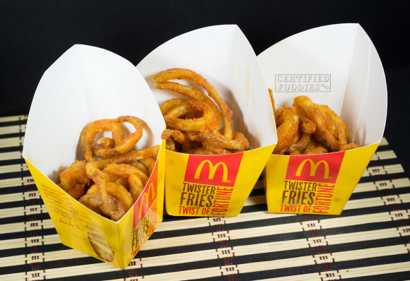 McDonald's Twister Fries - new packaging, fewer Twister Fries