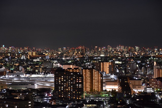 亀有、新宿方面の夜景～