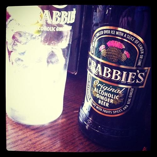 Trying Crabbie�s. You can tell it�s Scot by ohsarahrose, on Flickr