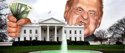 From flickr.com/photos/47422005@N04/7495921588/: Sheldon Adelson - Attacking the White House