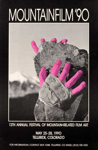 1990 Mountainfilm in Telluride Festival Poster