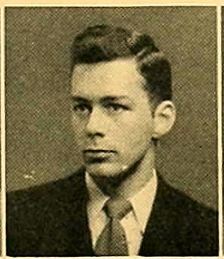 Roger Miller Pegram, junior class portrait, University of North Carolina at Chapel Hill, 1949