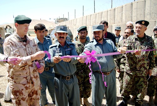 Cutting of the tape during opening ceremony
