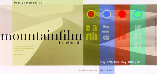 2005 Mountainfilm in Telluride Festival Poster
