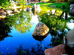 Japanese Pond reflections • <a style="font-size:0.8em;" href="http://www.flickr.com/photos/59137086@N08/7888197826/" target="_blank">View on Flickr</a>