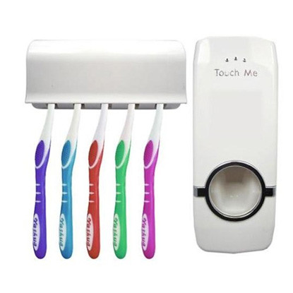 HO-GA HX-Y31839N Touch Toothpaster Squeezer with Brush Holder