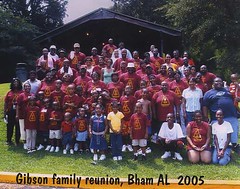 Gibson Family Reunion, Bham, AL, 2005