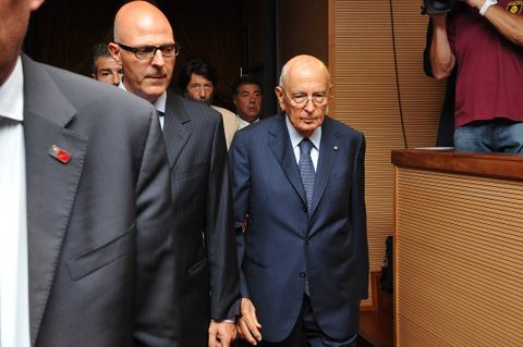 Voci Fuori Campo - Il Presidente della Repubblica Giorgio Napolitano