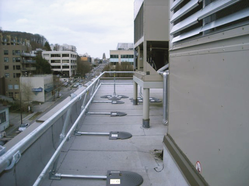 KeeGuard Rooftop Fall Protection Railing