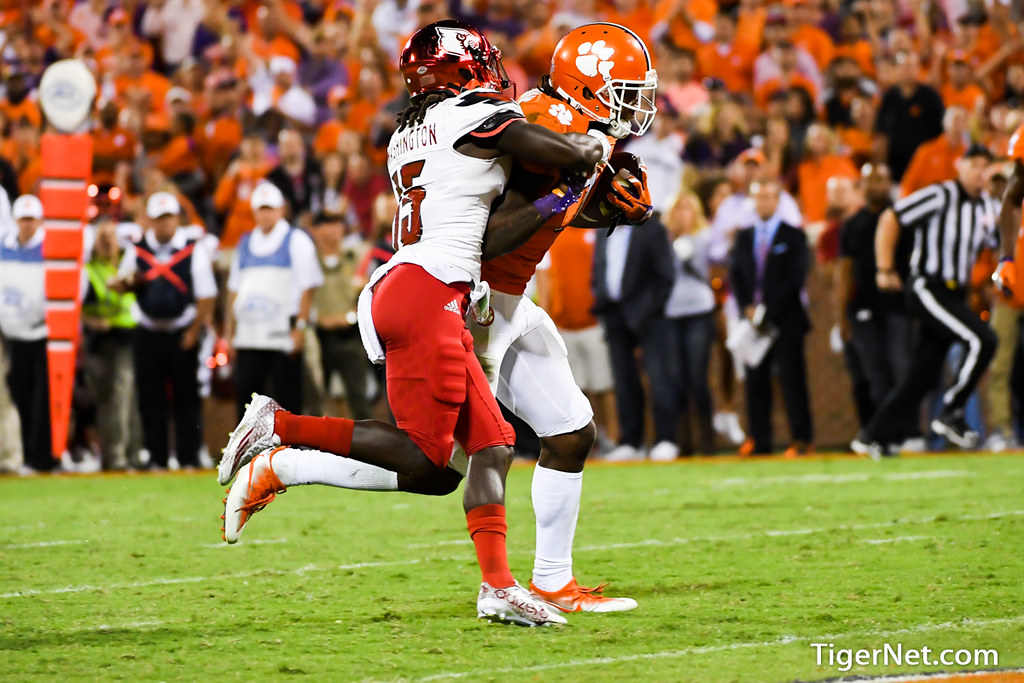 Clemson Football Photo of Mike Williams and Louisville