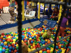 fun in the ball pit