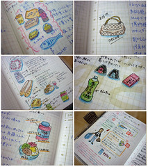sketches planner techo hobonichi multi8 (Photo: Cute Organizing on Flickr)