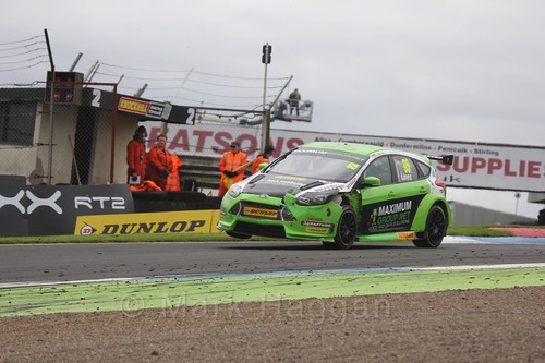 Stewart Lines in BTCC race 2 during the Knockhill Weekend 2016