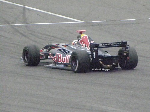 Daniel Ricciardo in World Series by Renault, Silverstone, 2010