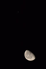 Luna y Júpiter 05/10/2012