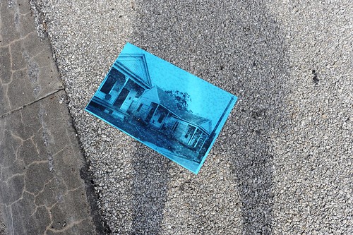 Image by Paul Hester glued to street